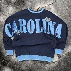 Vintage University of North Carolina Tarheels Crewneck Pullover Sweater
